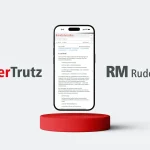 Eine Ansicht des Brandschutzaltlas auf einem Mobiltelefon
