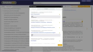 Screenshot der Lesezeichen des SchulleiterABC