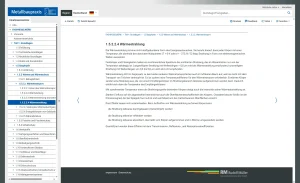 Screenshot des Artikels Wärmestrahlung im Fachregelwerk Metallbaupraxis